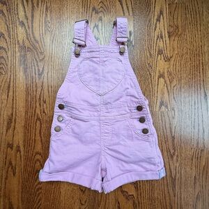 Mini Boden Heart Pocket Short Dungarees 3-4 Years